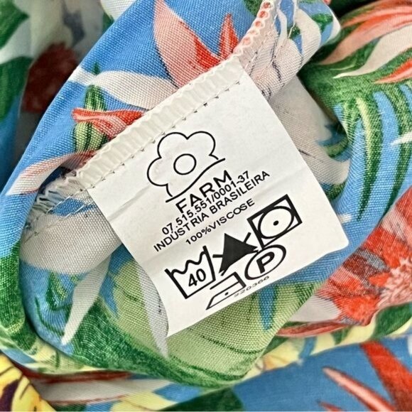 NWT Farm Rio Tropical Wide Leg Pants - Picture 4 of 8